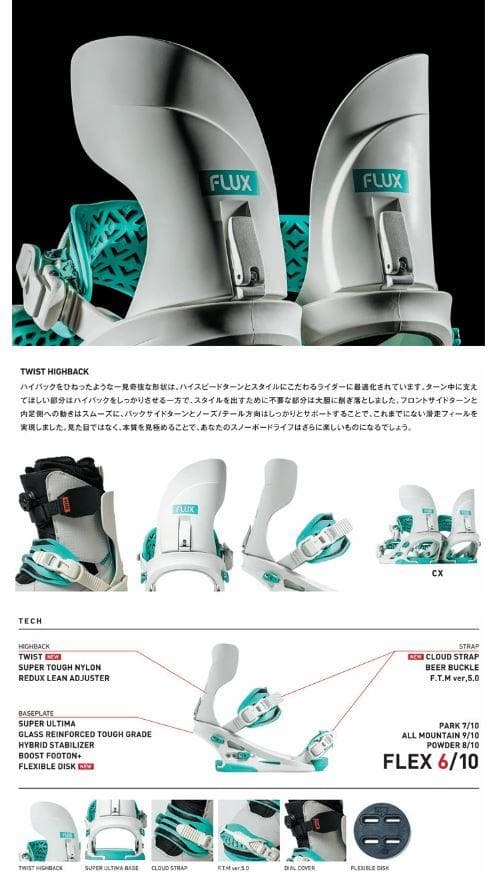 flux cx black mサイズ　新品未使用正規品　即決送料込み　ラントリ