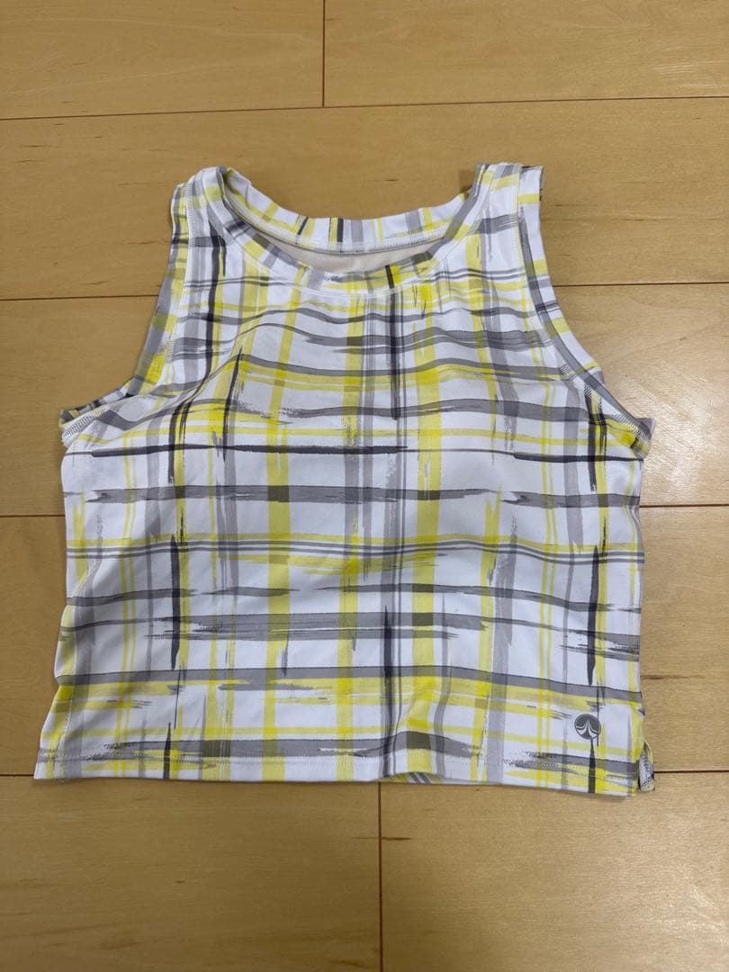 SUKALA チェックレギンス チェックブラタンクトップ Mサイズ 2点セット