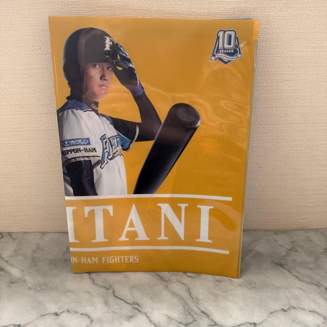 新品★大谷翔平選手プロ初登板クリアファイルセット観戦証明書、計3点セット