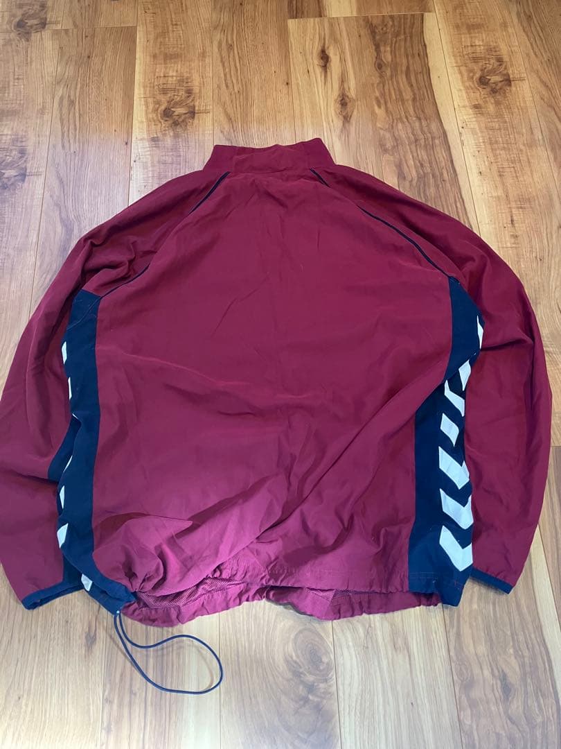 アストンヴィラ Hummel トレーニングジャケット 古着　ドリルトップ