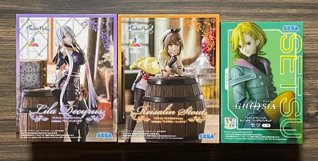 新品・未開封　アニメ　プライズ　フィギュア　17点まとめ売り