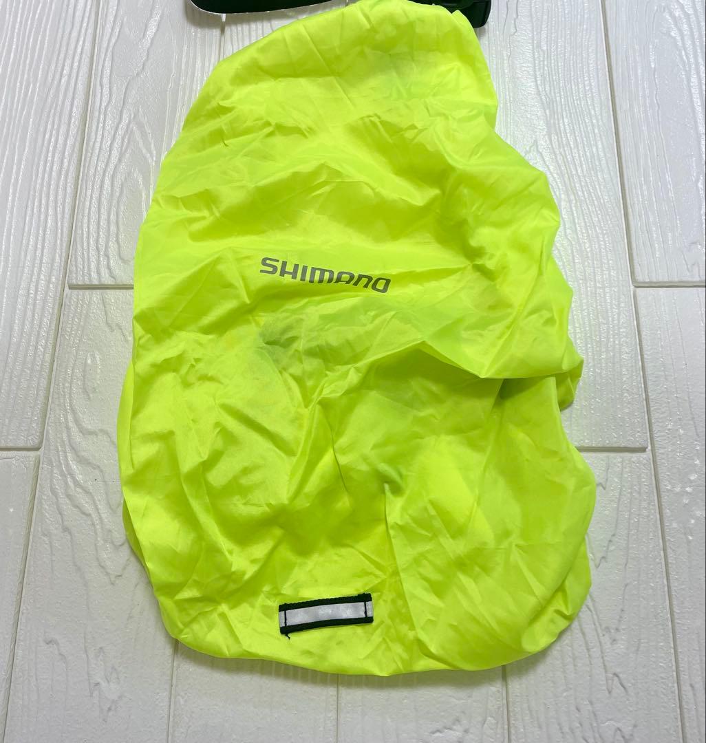 超美品　SHIMANO シマノ U10 バックパック サイクリング ブラック