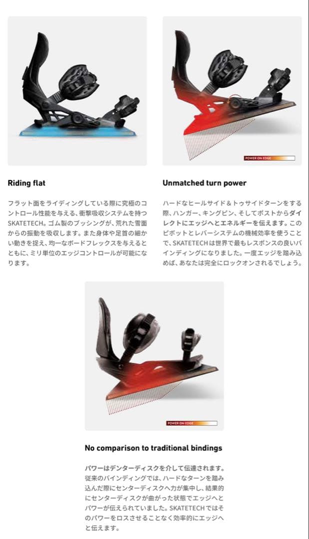JONES バインディング　メテオライト　M ブラック