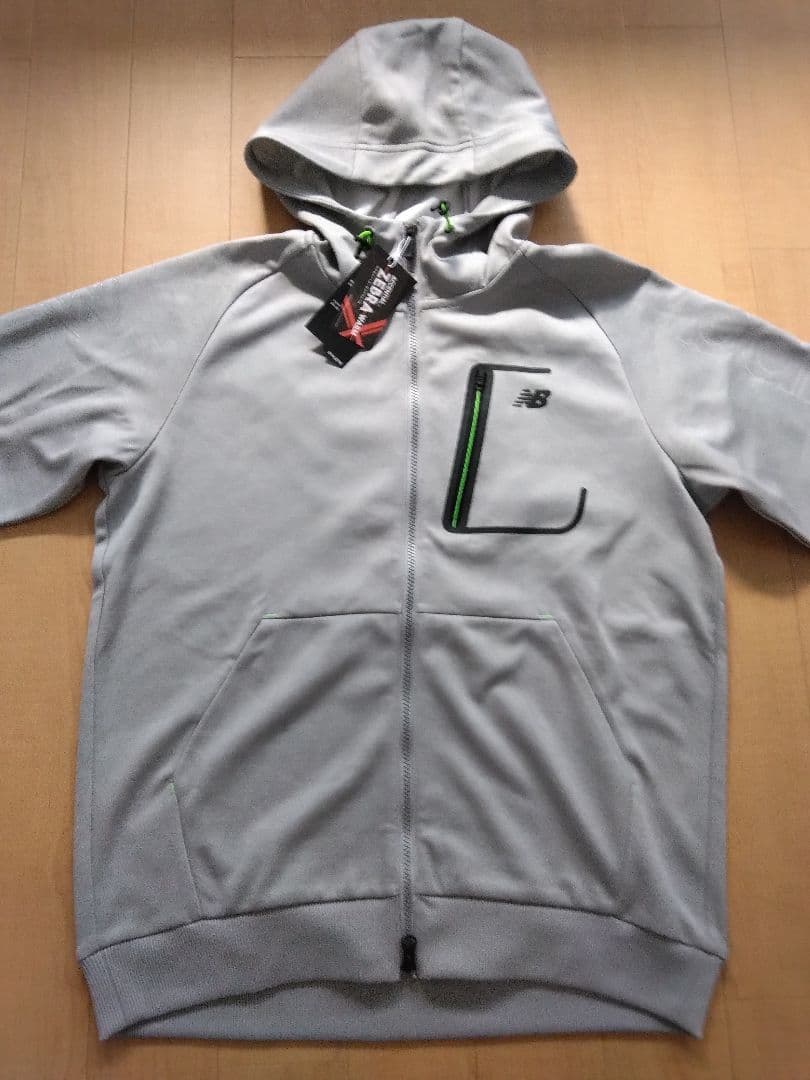 【新品】ニューバランスゴルフ　裏毛ダンボールニット フルジップフーディ サイズ５