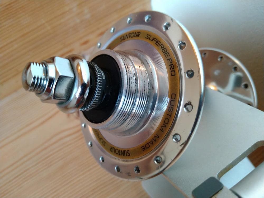 サンツアー SUNTOUR シュパーブプロ リア ハブ njs36H