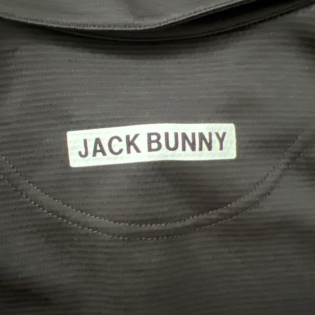 Jack Bunny!!　ハニカムメッシュ フリル袖 ポロワンピース　ゴルフ