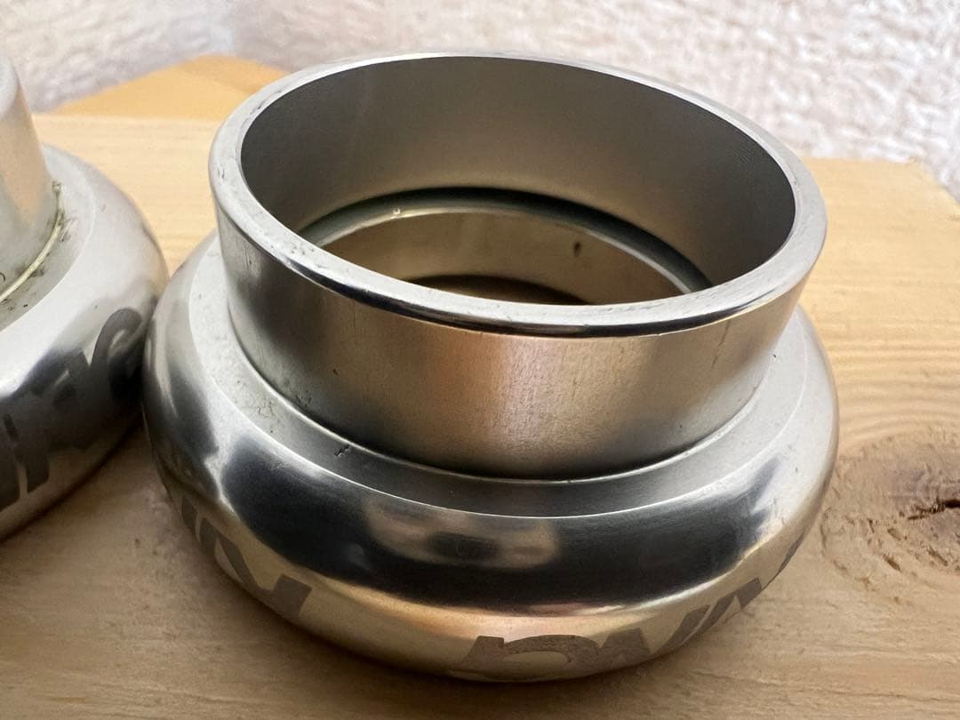 パーツ CHRIS KING nothreadset 1 1/8 inch Silver