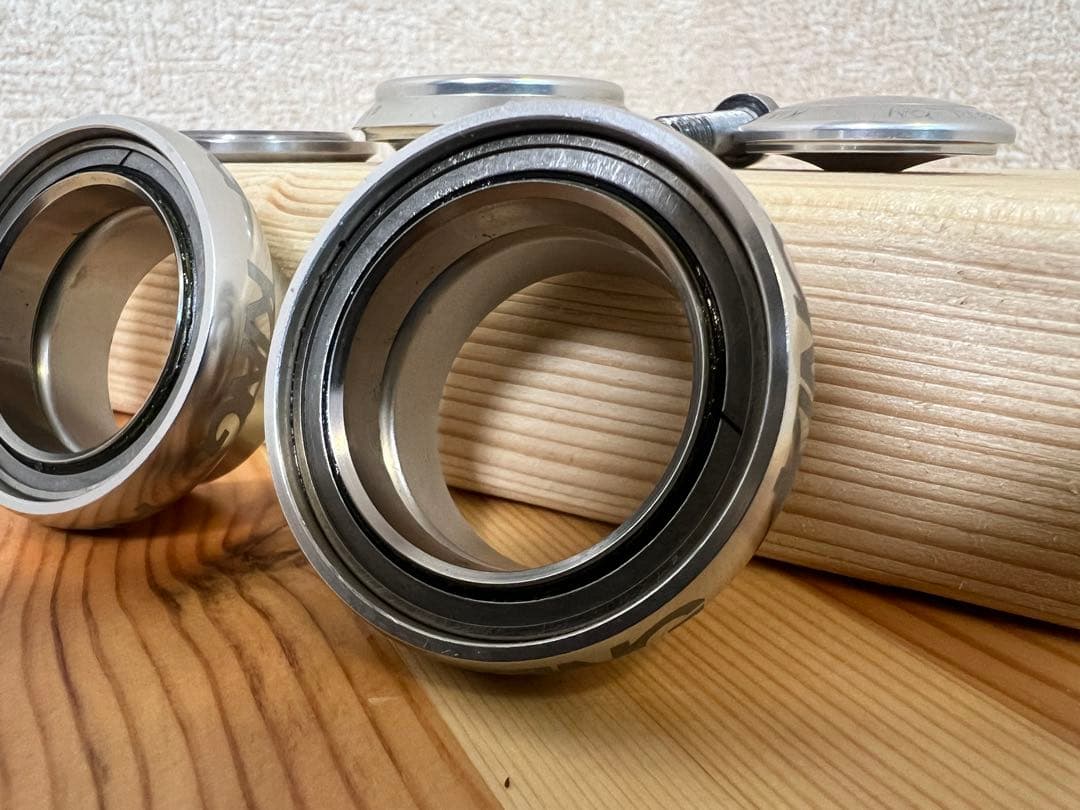 パーツ CHRIS KING nothreadset 1 1/8 inch Silver
