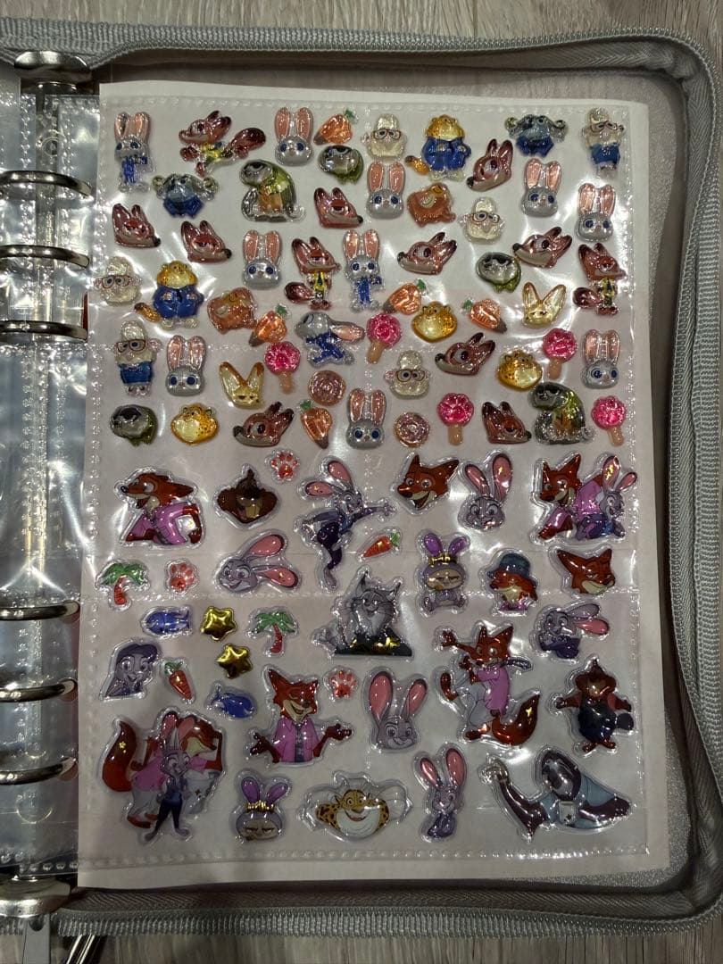 ボンボンドロッププチドロシールコットンシール帳完成品