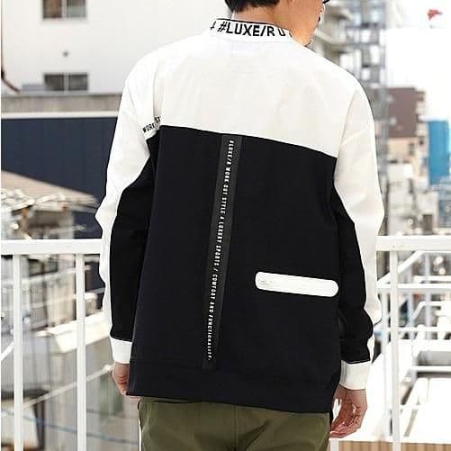 [サンプルSALE /D390 ] LUXE/R ナイロン布帛プルオーバー