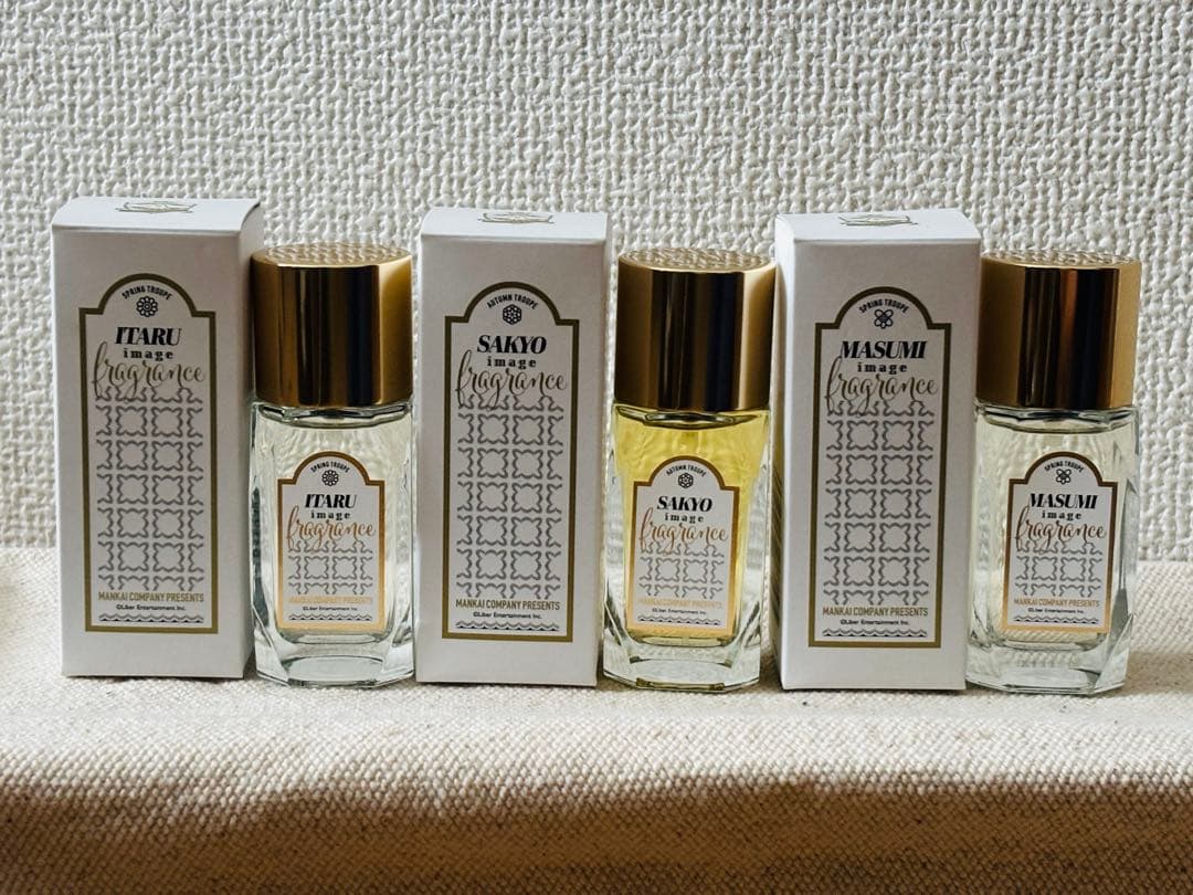 【匿名配送】A3! MANKAI GOOS フレグランス　3点まとめ売り