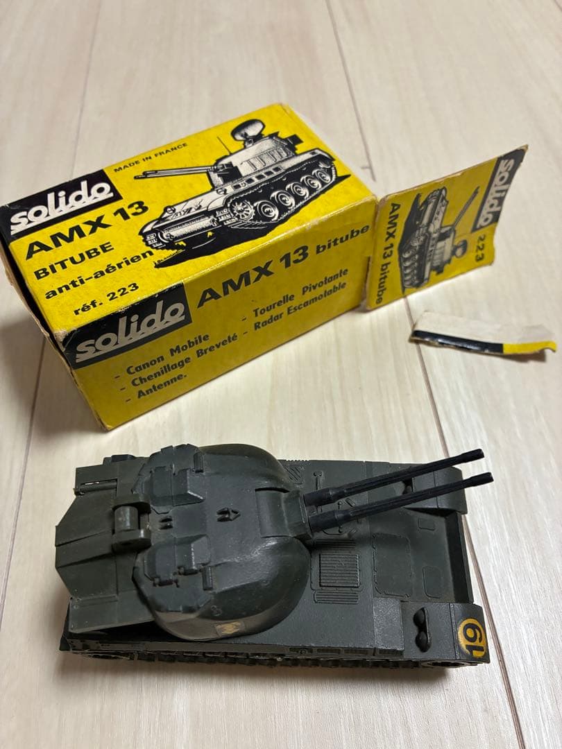solido AMX 13 1/43 スケールモデル