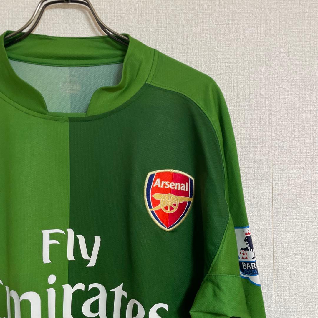 プレミアリーグ　arsenal アーセナル　GK　ユニフォーム　ゲームシャツ