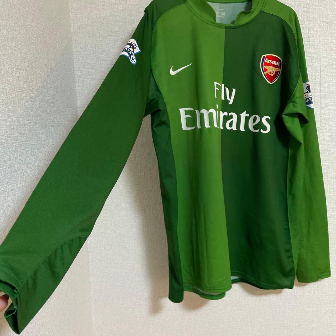 プレミアリーグ　arsenal アーセナル　GK　ユニフォーム　ゲームシャツ