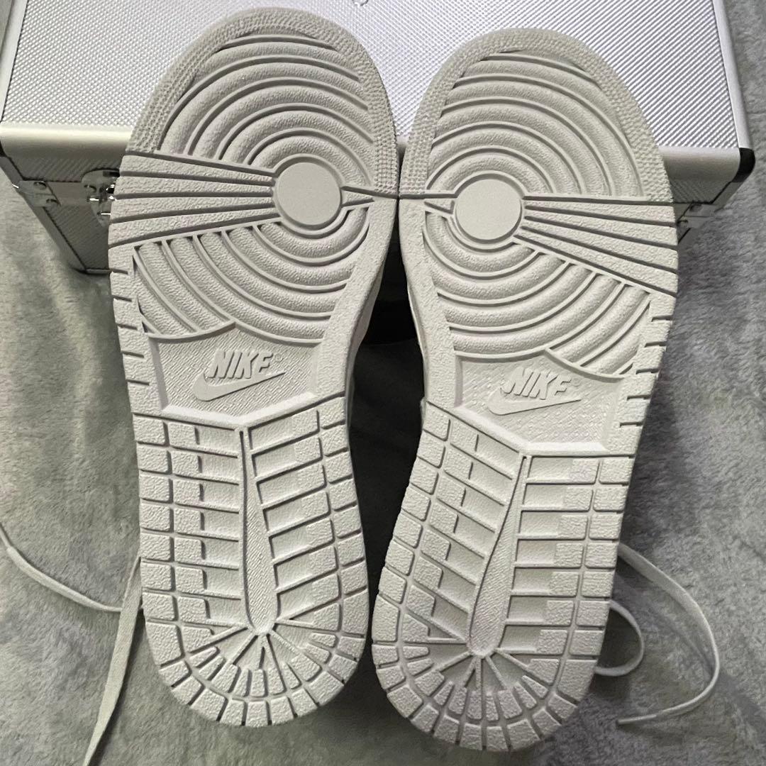 シューズ(男性用) NIKE AIR JORDAN 1 RETRO HI SILVER 26.5