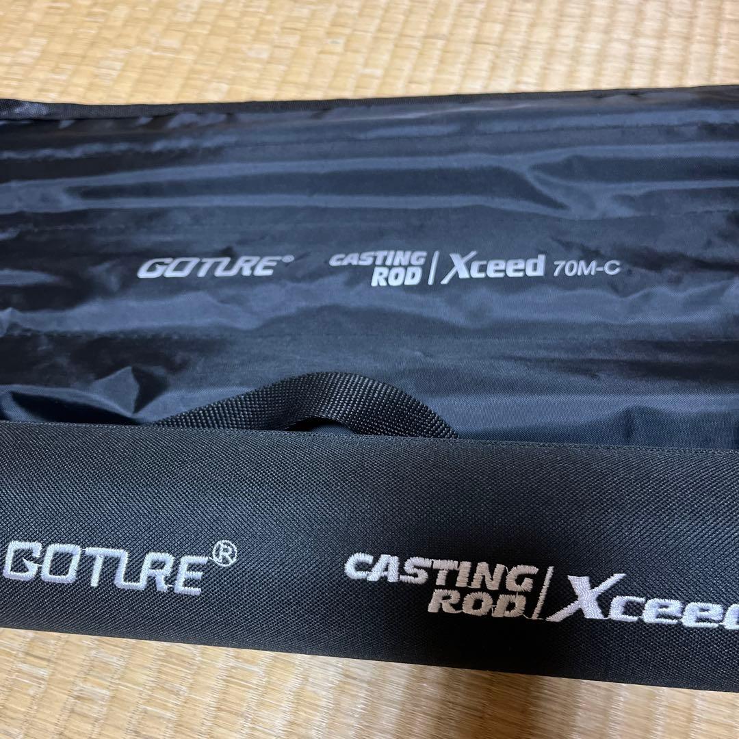 釣り竿　GOTURE キャスティングロッド Xceed 70M-C
