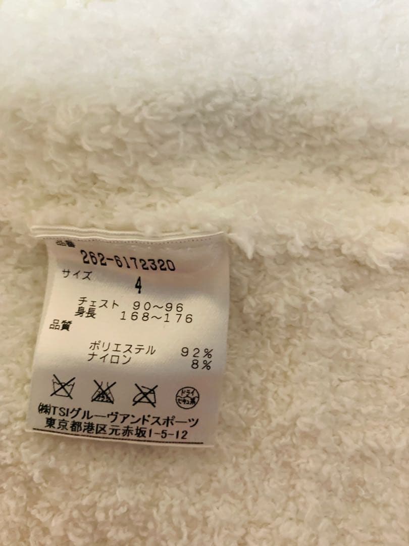 JUCK BUNNY ジャックバニー もこもこ パーカー ゴルフウェア サイズ4