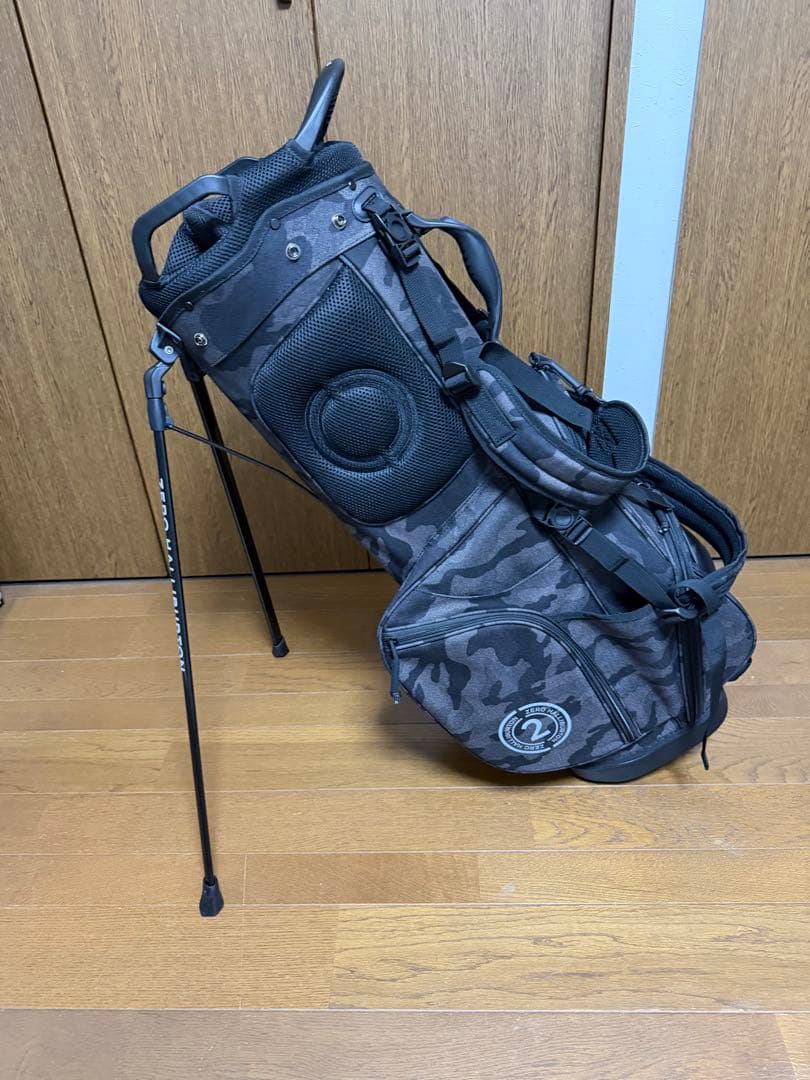 ZERO HALLIBURTON ゴルフバッグ ブラックカモ