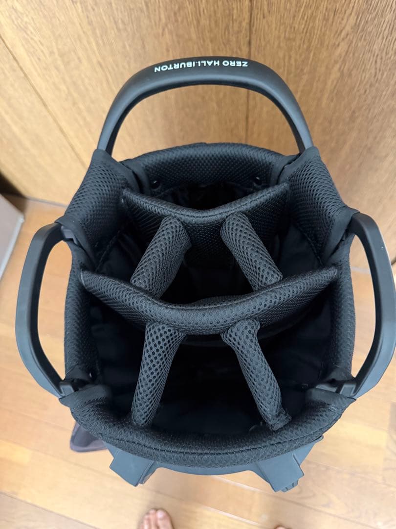 ZERO HALLIBURTON ゴルフバッグ ブラックカモ
