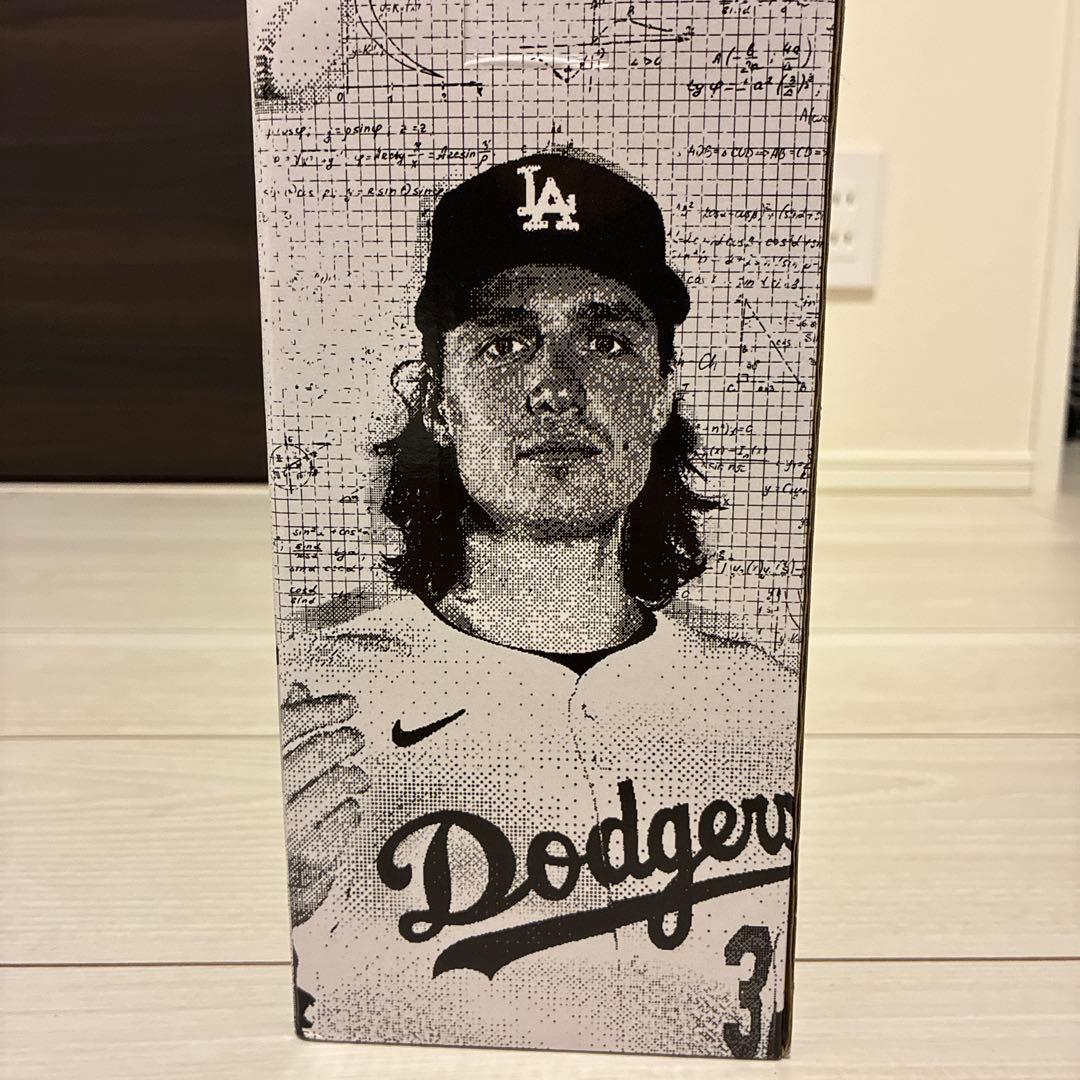 ロサンゼルスドジャース　ボブルヘッドタイラー・グラスノー 25/9/18