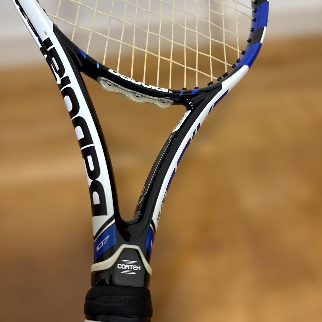 【未使用品】Babolat テニスラケット ピュアドライブ107 （ケース付）