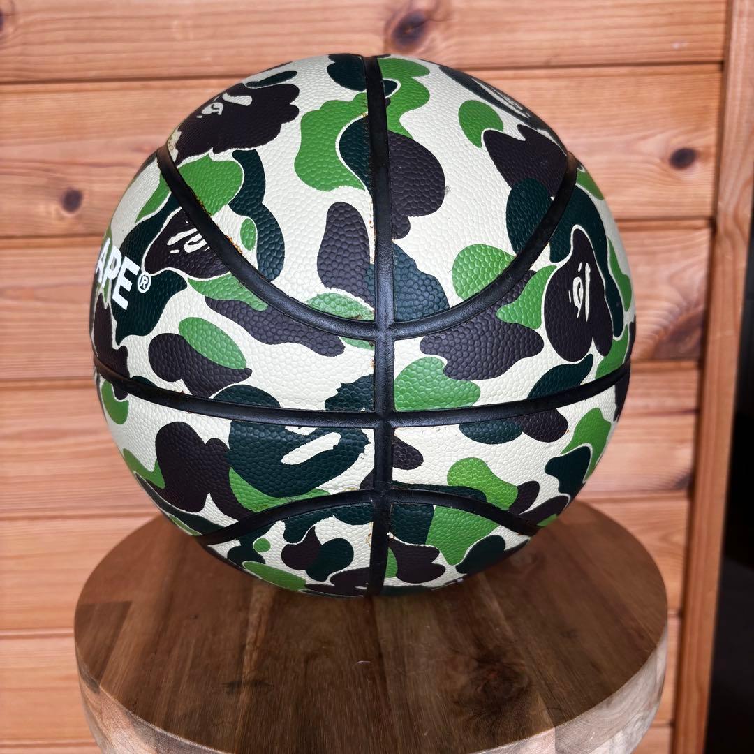 A BATHING APE エイプ バスケットボール 迷彩柄