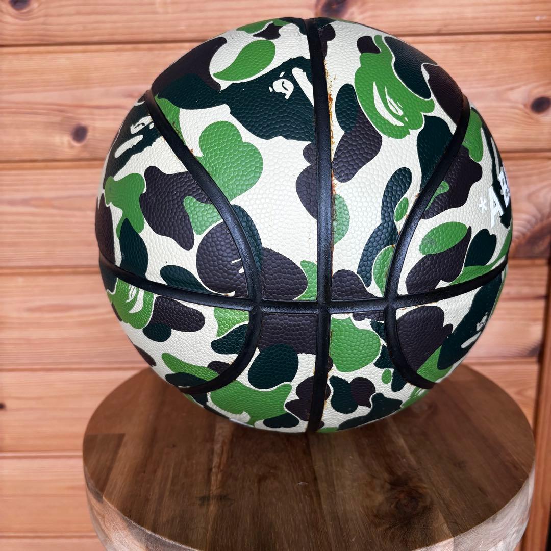 A BATHING APE エイプ バスケットボール 迷彩柄