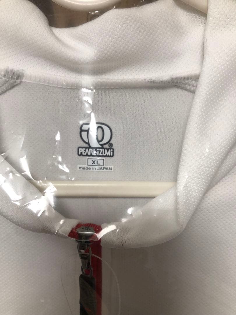 PEARL IZUMI サイクルジャージ 3000-BL XL ホワイト 長袖