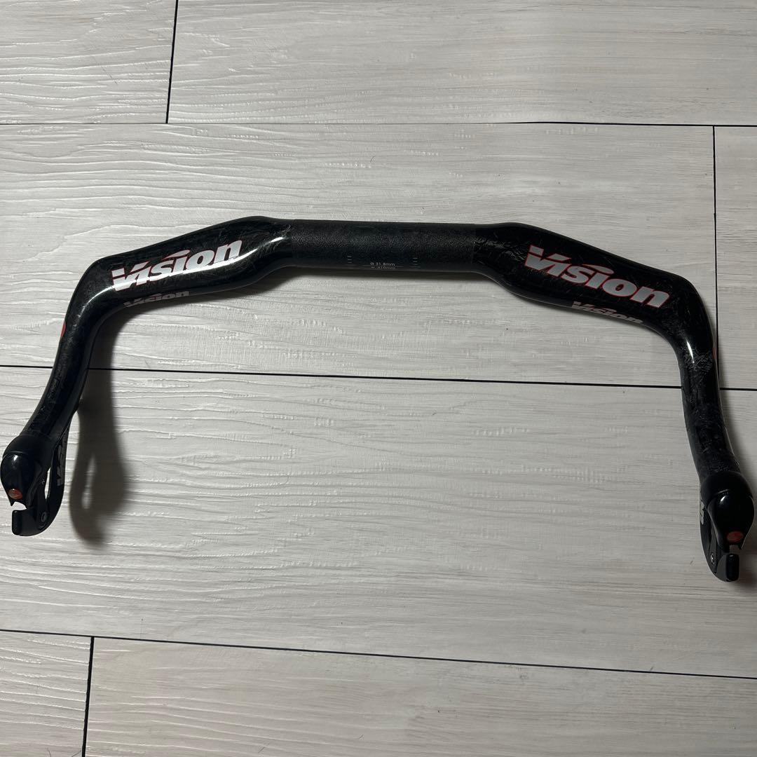 大幅値下げvision ブルホーンハンドル　フルカーボン　ブレーキレバーセット