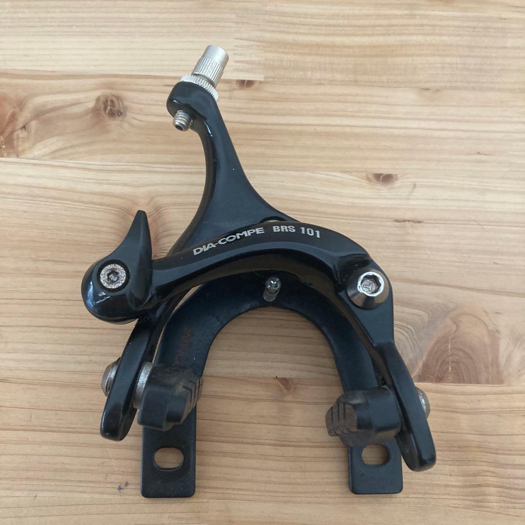ダイアコンペ ピスト ブレーキセット 競輪 NJS エアロフォーク用