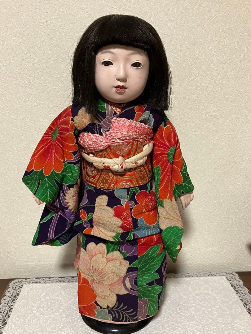 昭和初期＊初代東光作☆可愛い市松人形