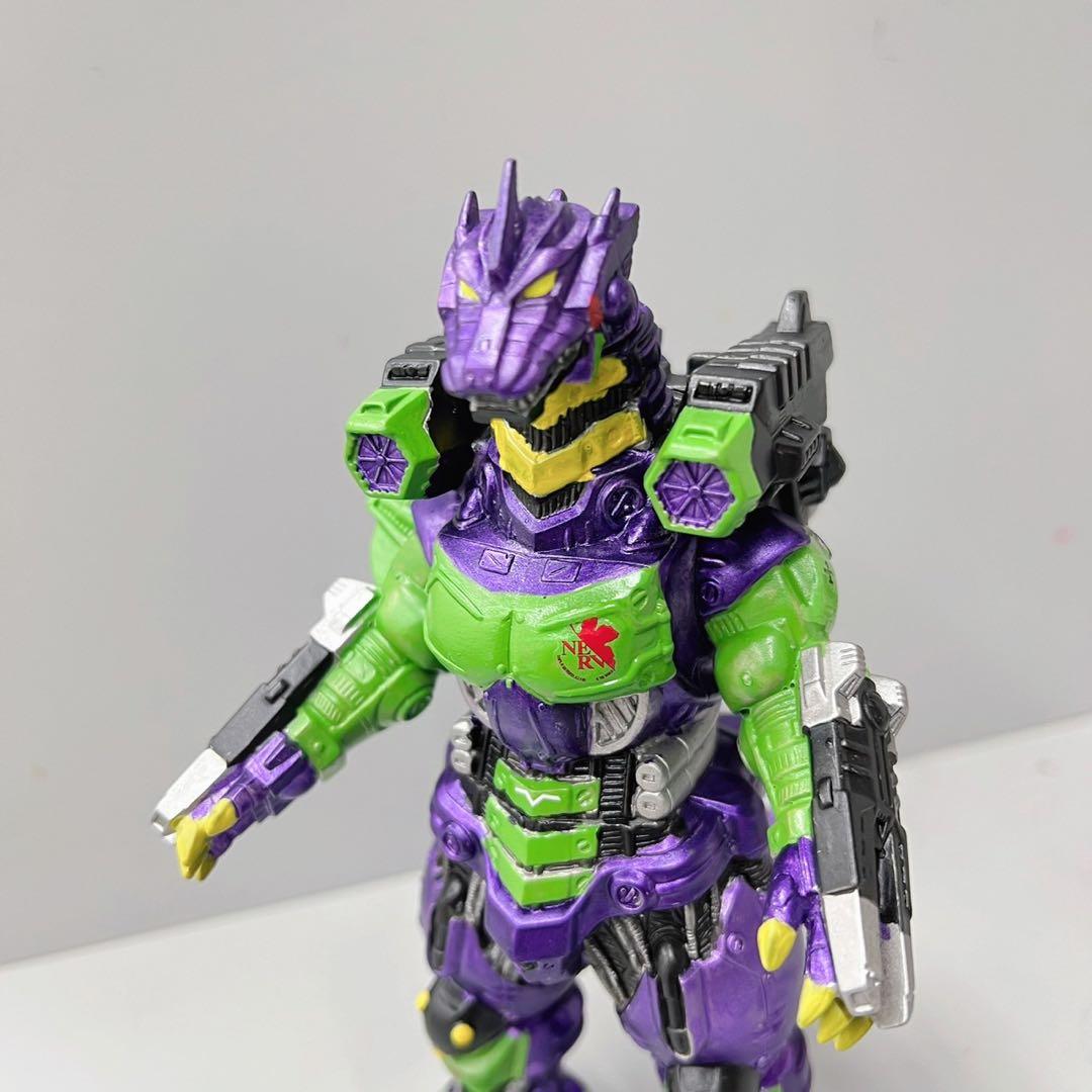 メカゴジラ　ソフビ エヴァ塗装