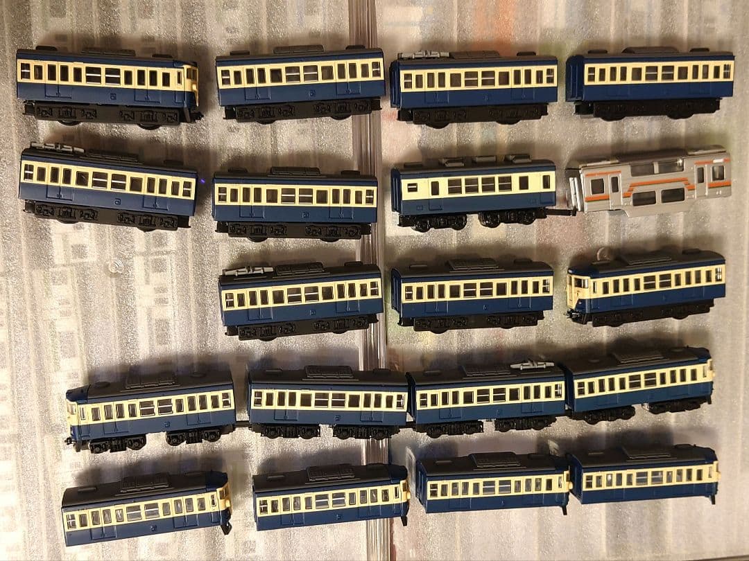 Bトレ 113系 横須賀色 15両編成