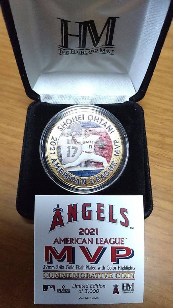 大谷翔平 2021年☆2025年MVP 記念セット 2メダルセット