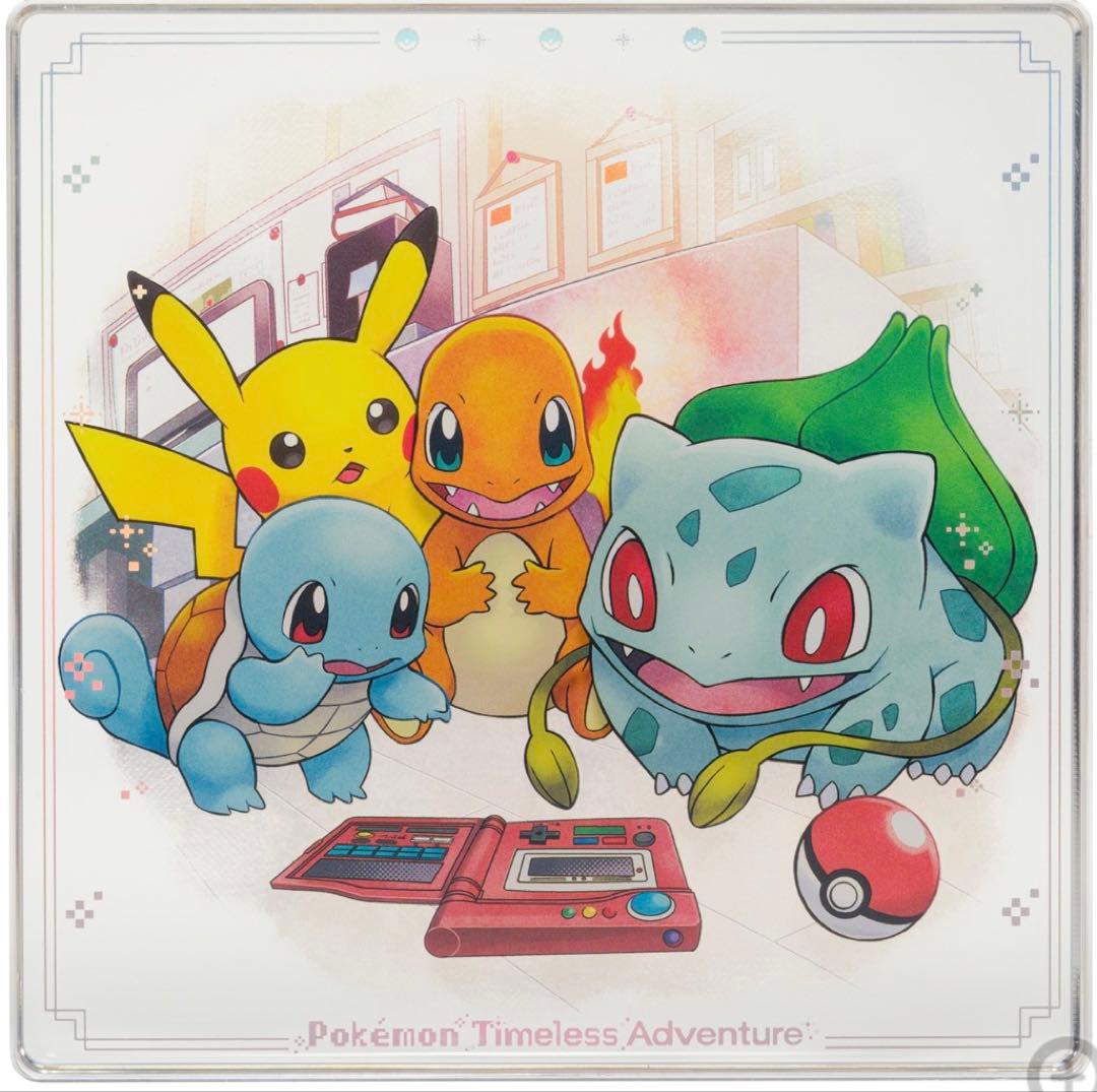 【本日発送】2点 ポケモン30周年 アクリルブロック＆アクリルキーホルダー
