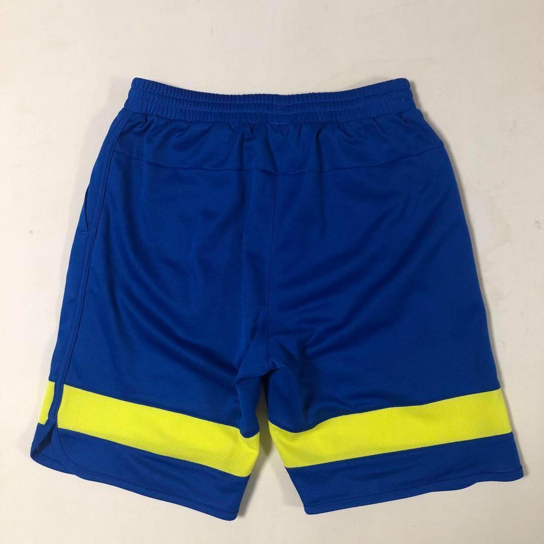 オークリー スポーツ ハーフパンツ ブルー イエロー Mサイズ
