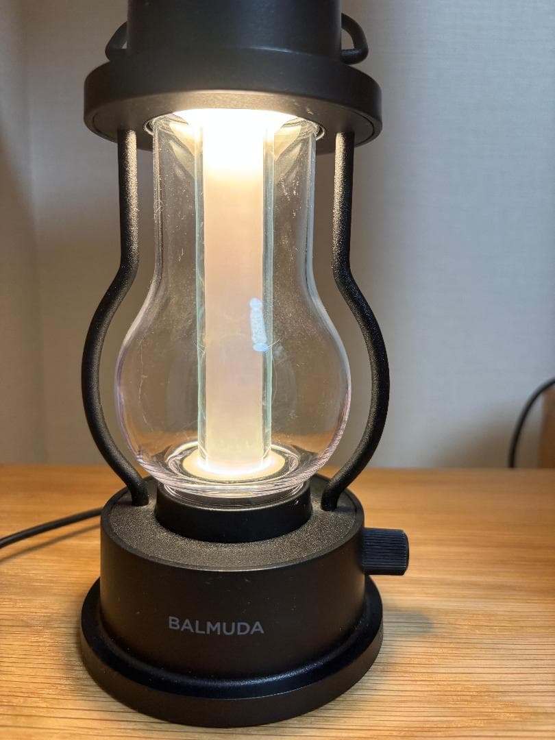 バルミューダ ザ・ランタン ポータブルLEDランタン ブラック