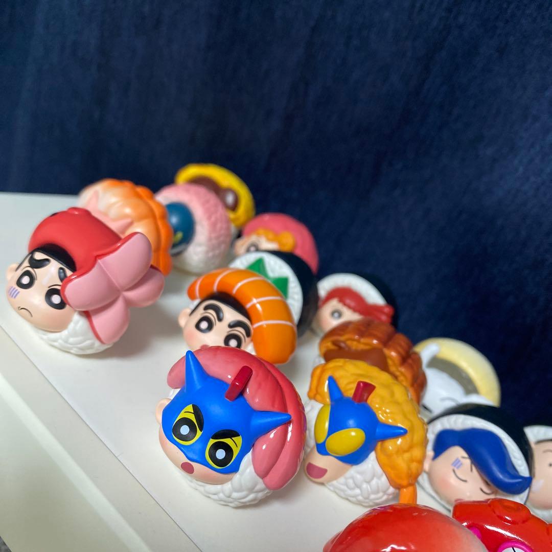 POP BEAN クレヨンしんちゃん　お寿司 POP MART フルコンプ