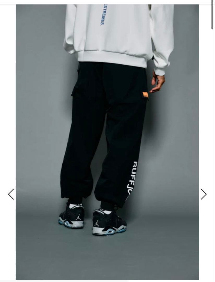 【RUFFLOG】FLEX PLAYFIELD WIDE JOGGERPANTS