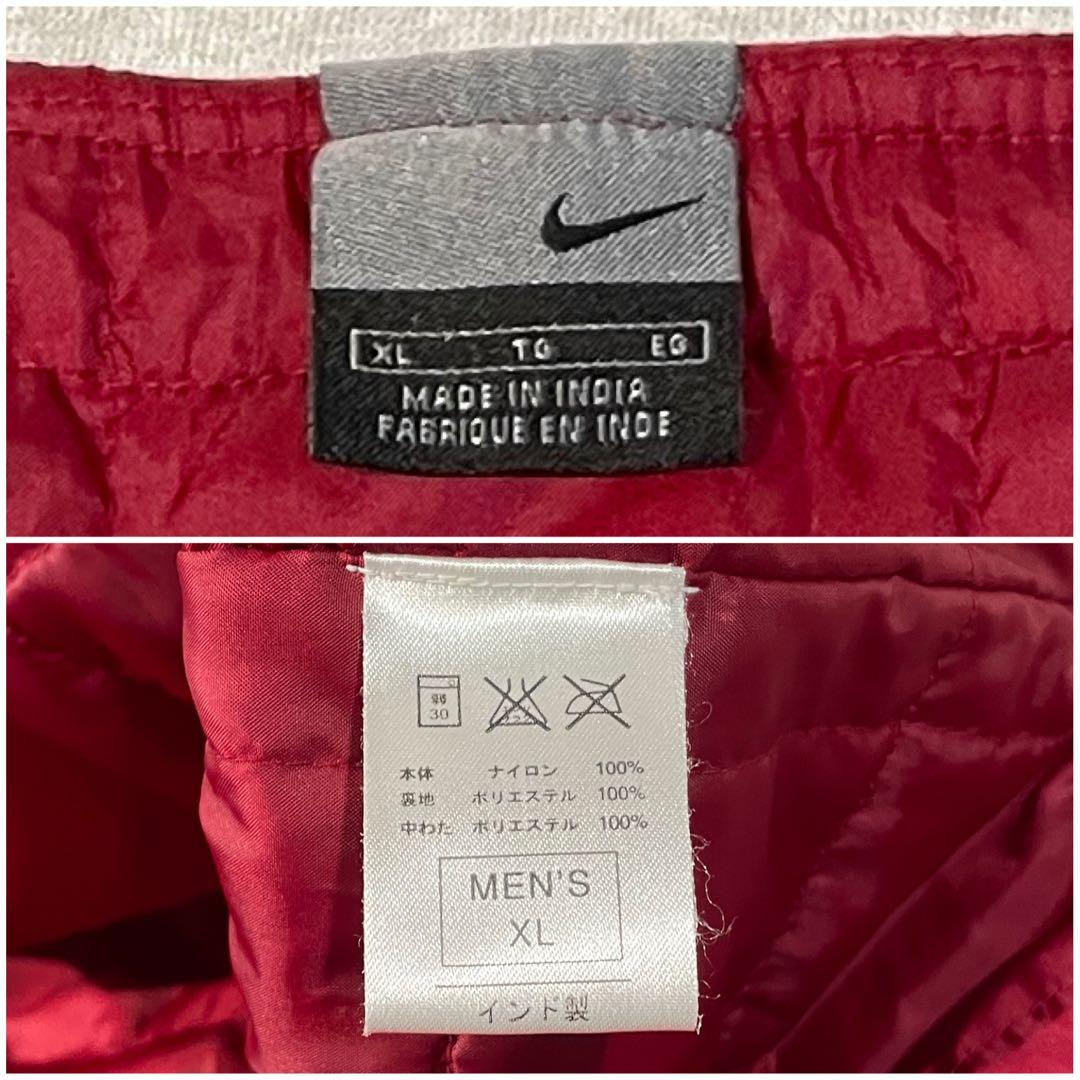【00s!美品】NIKE FCバルセロナ 中綿ジャケット着脱ライナーベスト付XL