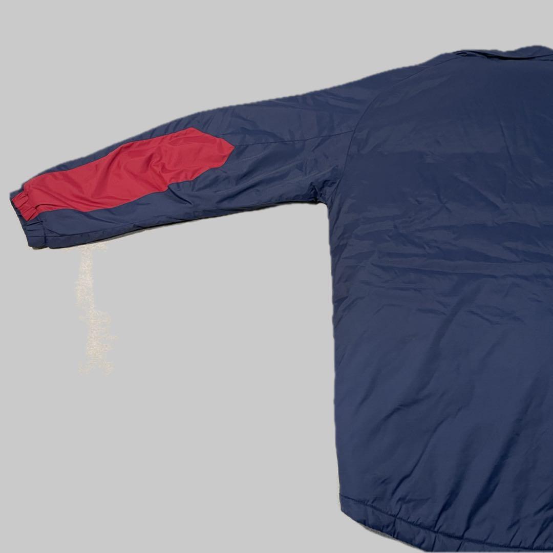 【00s!美品】NIKE FCバルセロナ 中綿ジャケット着脱ライナーベスト付XL