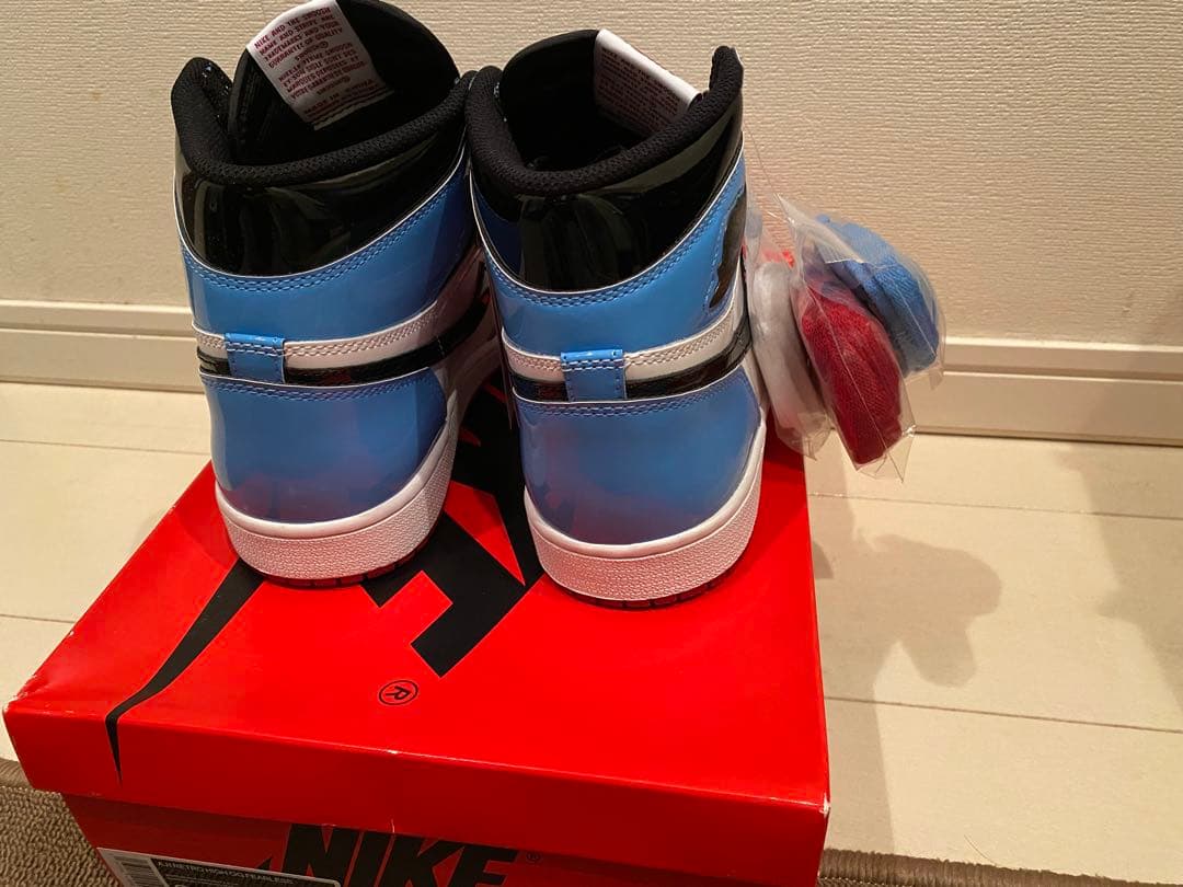 Air Jordan 1 Retro High OG レッド/ブルー26.5cm