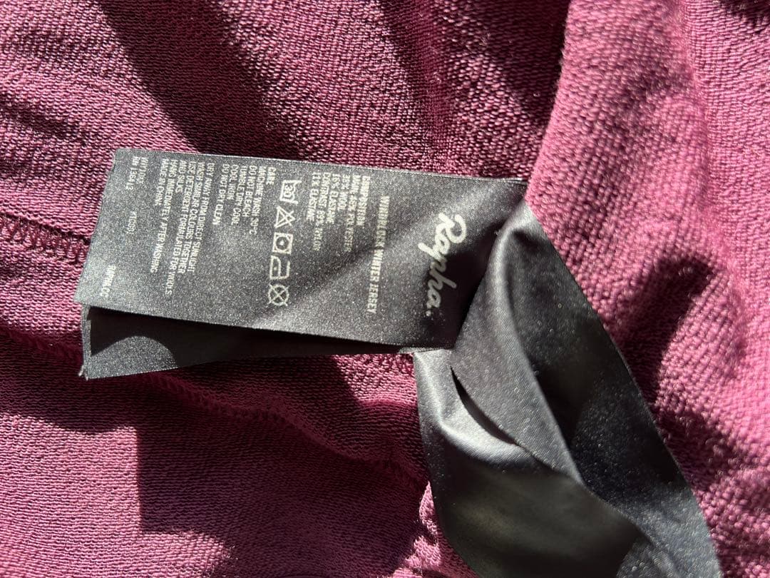 rapha windblock winter jersey M ラファ