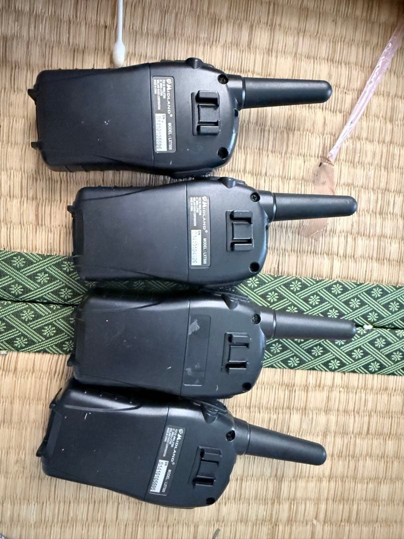 MIDLAND LXT500 トランシーバー 4台セット