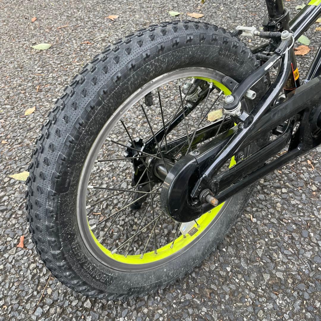 t　16インチ Precaliber 身長99-117cm ブラック