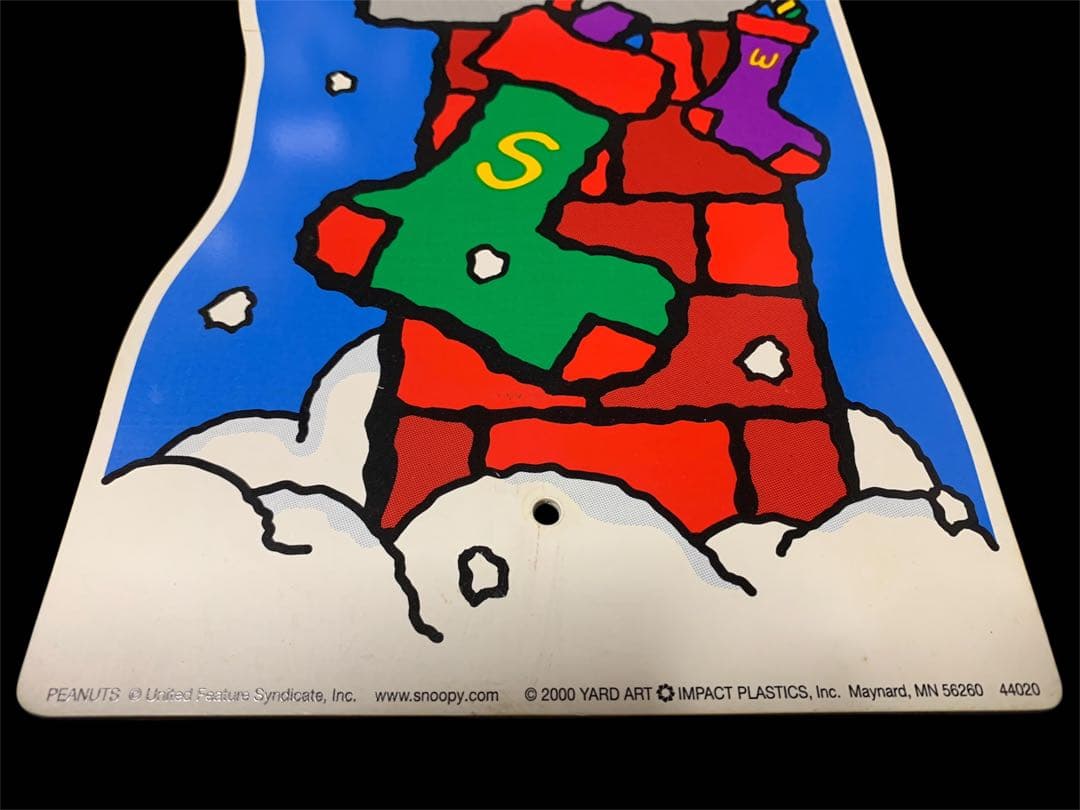 スヌーピー メッセージボード　ヴィンテージ　クリスマス