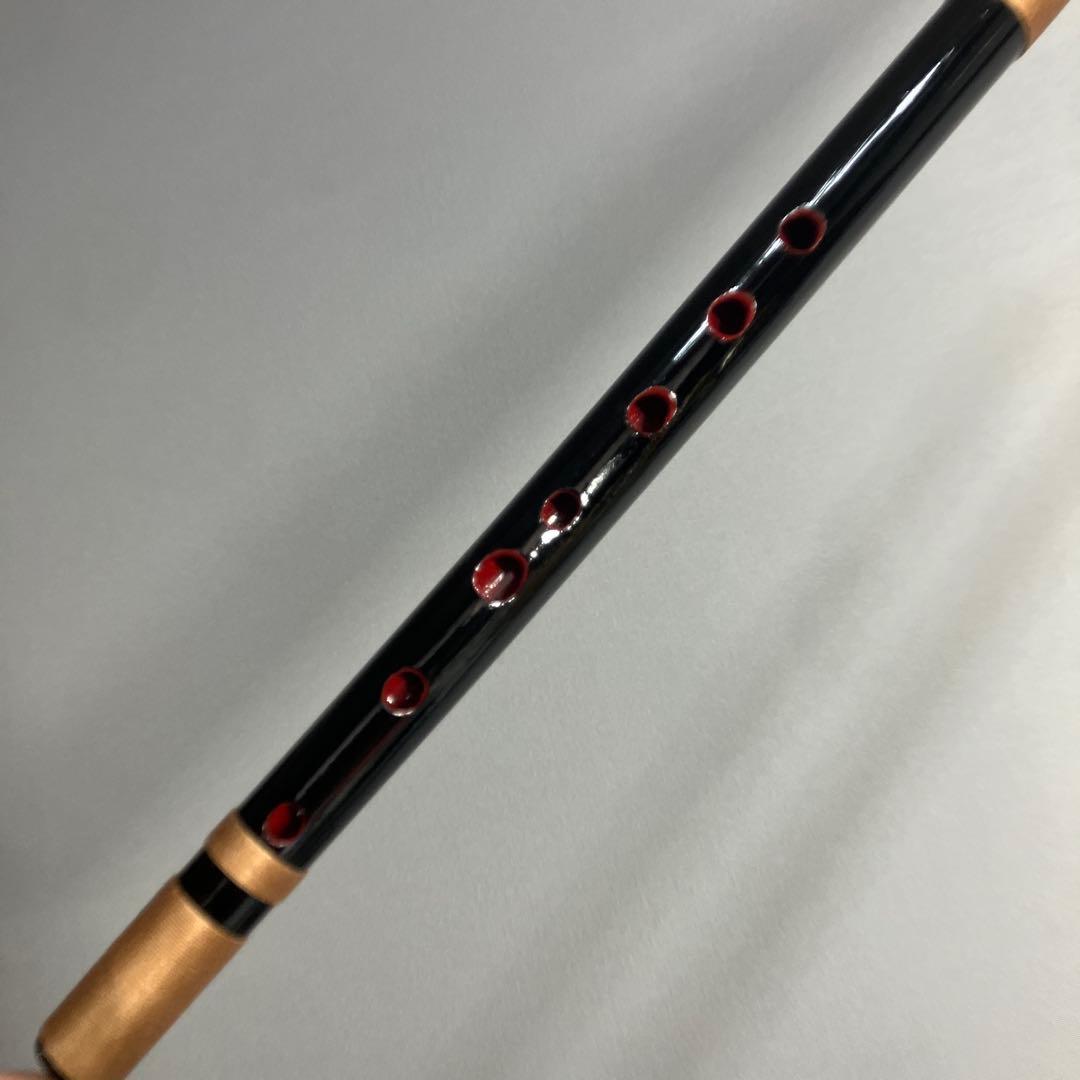 【篠笛八本調子 C管】 唄物　ドレミ調　天地糸巻 西洋音階 竹笛 M8-236