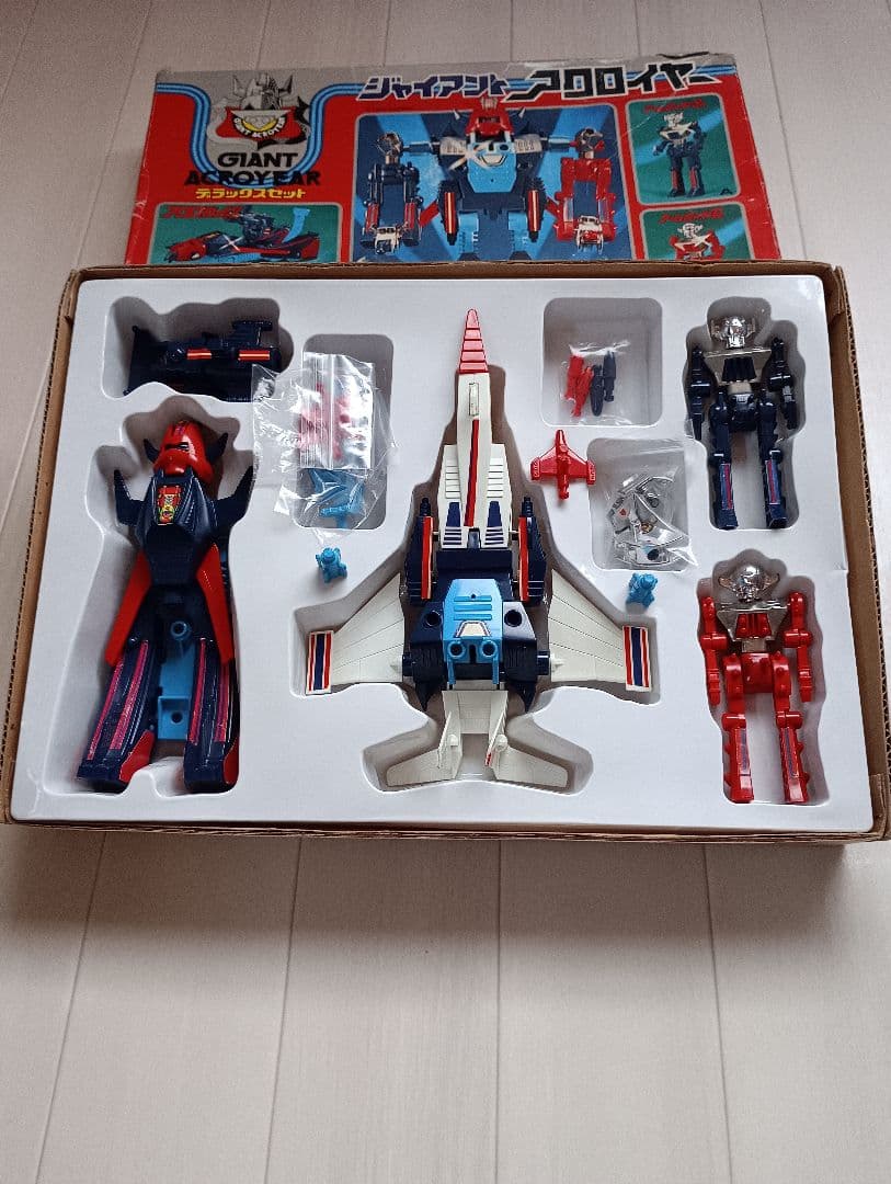 ミクロマン　ジャイアントアクロイヤー　デラックスセット