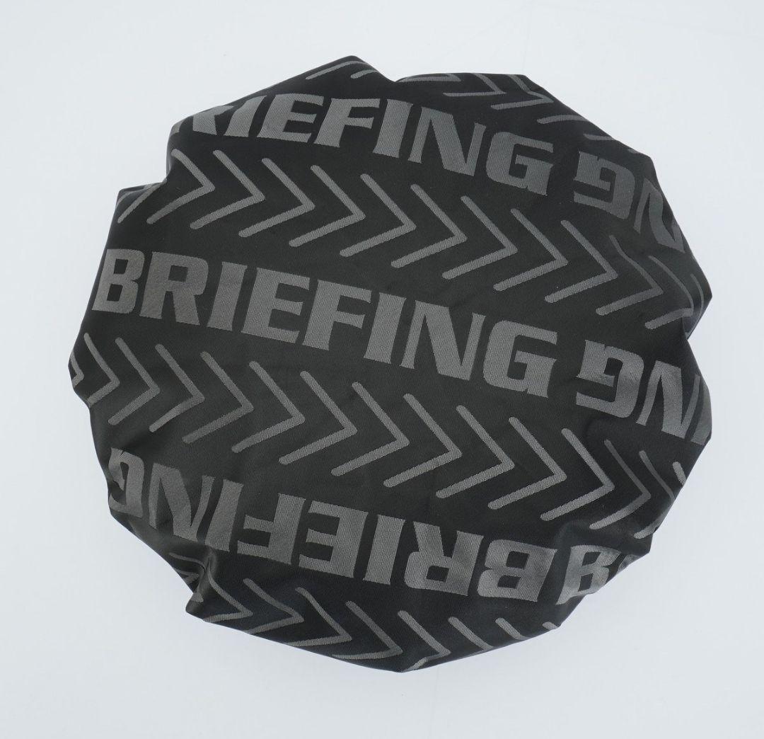 新品 BRIEFING ブリーフィングバイアスロゴジャガードアイスバッグブラック