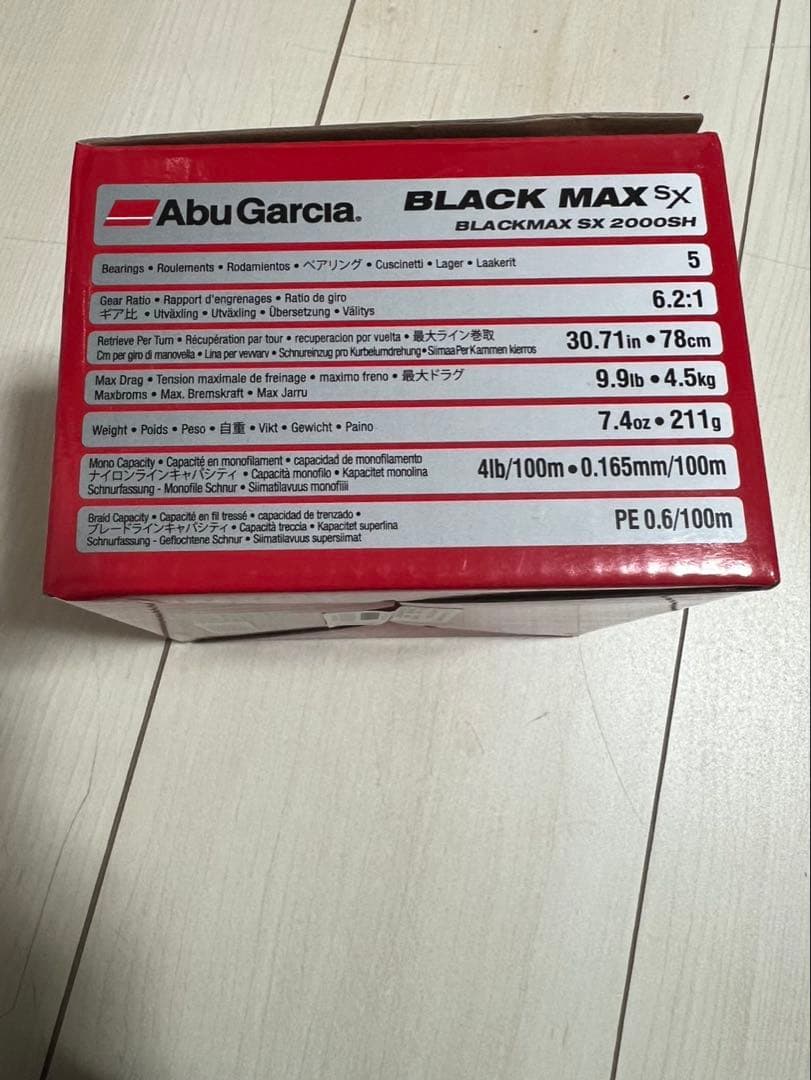 Abu Garcia BLACK MAX SX 2000SH スピニングリール